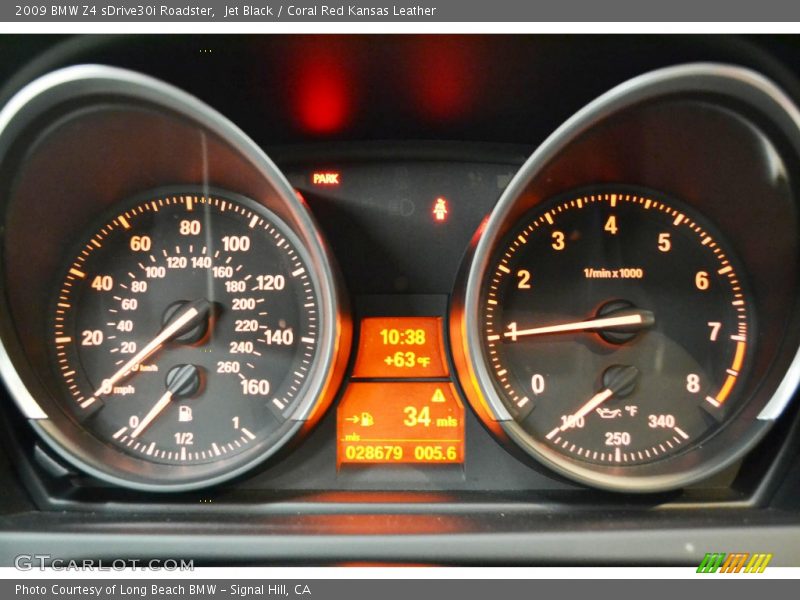  2009 Z4 sDrive30i Roadster sDrive30i Roadster Gauges