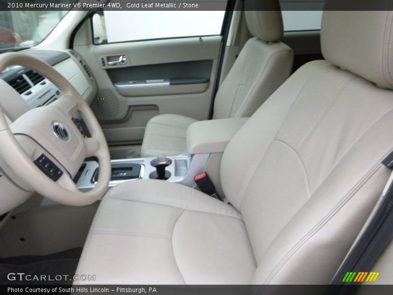 Gold Leaf Metallic / Stone 2010 Mercury Mariner V6 Premier 4WD