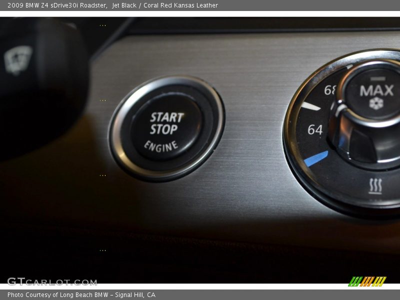 Controls of 2009 Z4 sDrive30i Roadster
