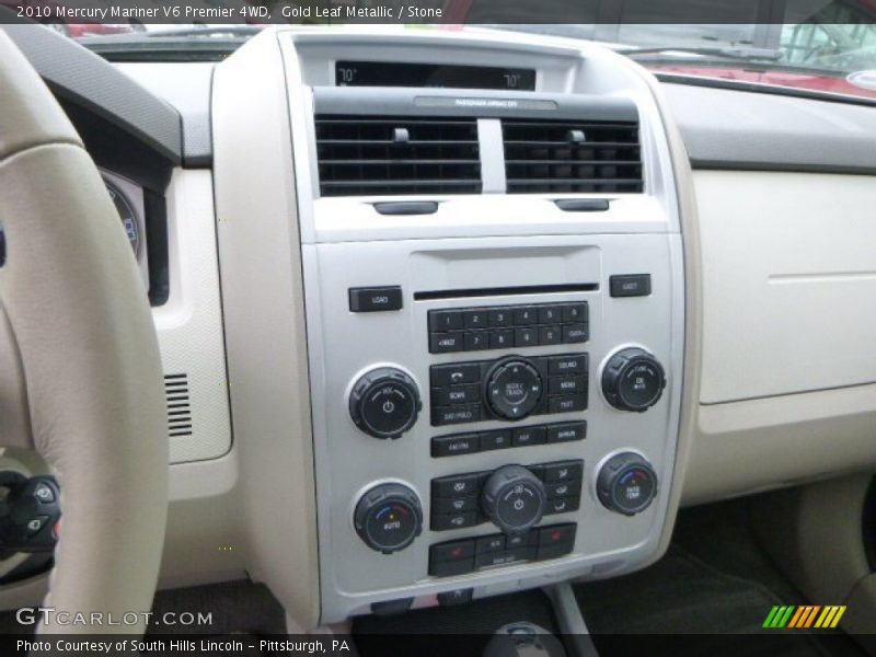 Gold Leaf Metallic / Stone 2010 Mercury Mariner V6 Premier 4WD