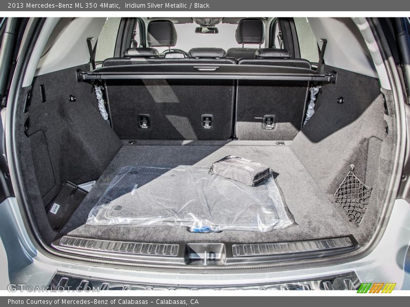 Iridium Silver Metallic / Black 2013 Mercedes-Benz ML 350 4Matic