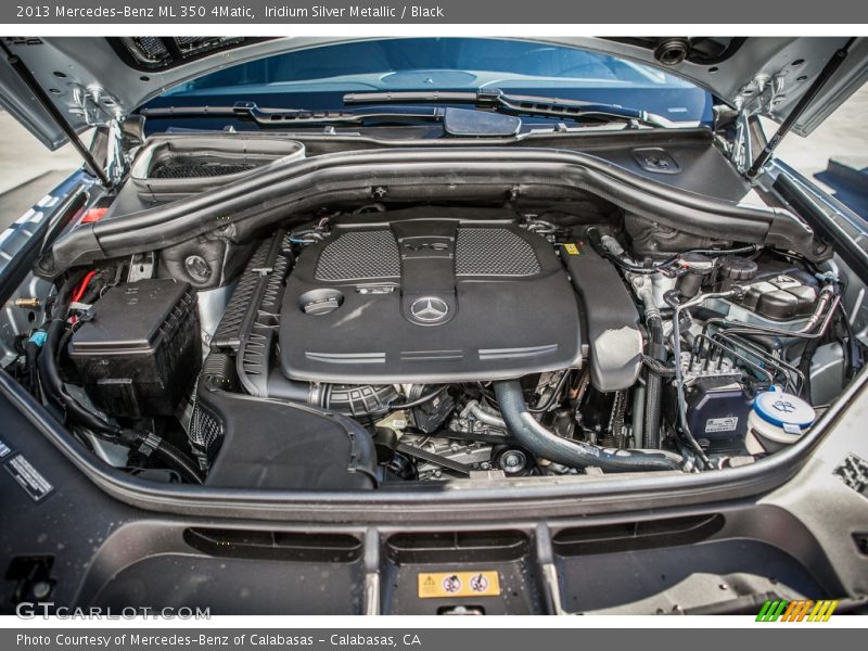 Iridium Silver Metallic / Black 2013 Mercedes-Benz ML 350 4Matic
