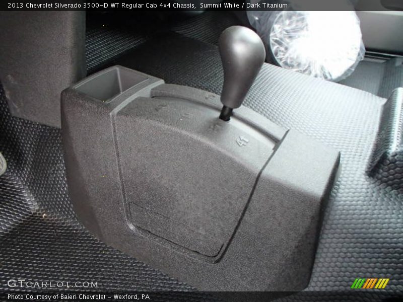 Summit White / Dark Titanium 2013 Chevrolet Silverado 3500HD WT Regular Cab 4x4 Chassis