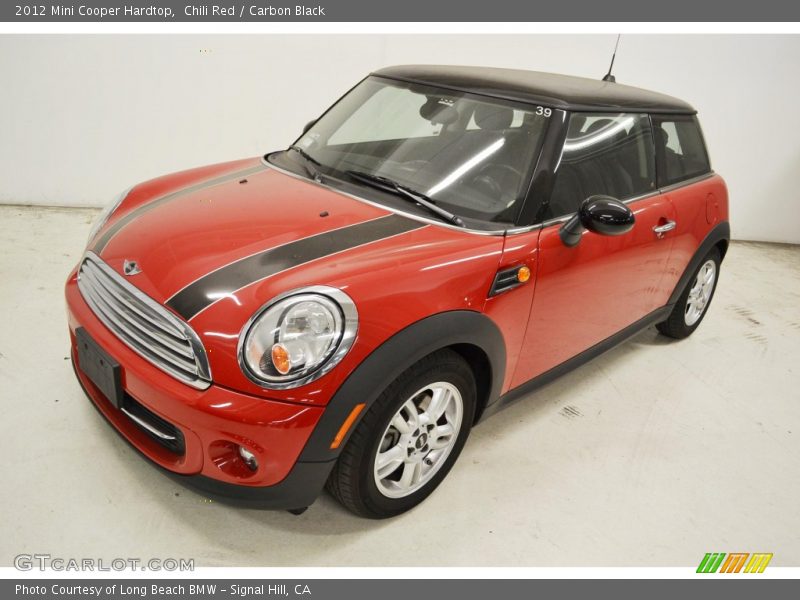 Chili Red / Carbon Black 2012 Mini Cooper Hardtop