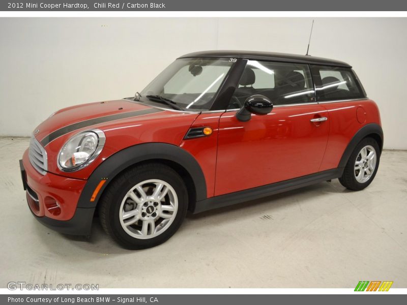 Chili Red / Carbon Black 2012 Mini Cooper Hardtop