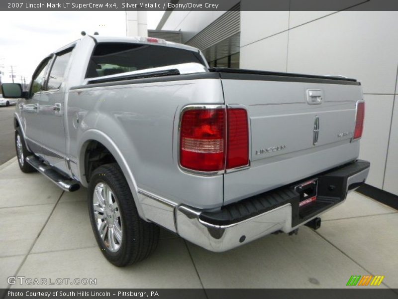 Silver Metallic / Ebony/Dove Grey 2007 Lincoln Mark LT SuperCrew 4x4