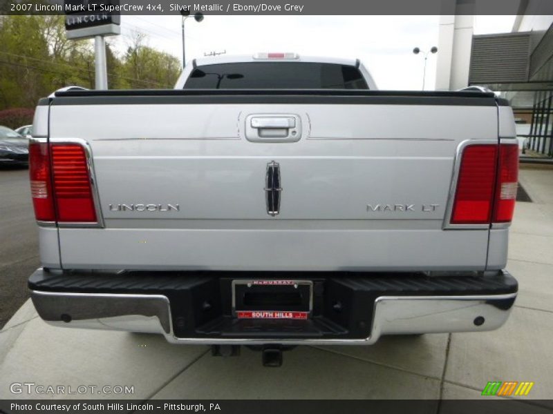 Silver Metallic / Ebony/Dove Grey 2007 Lincoln Mark LT SuperCrew 4x4