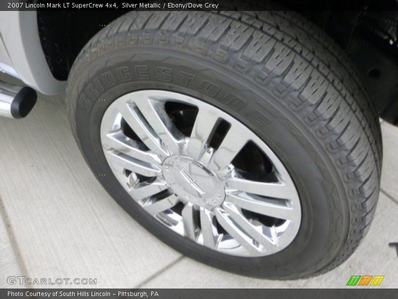 Silver Metallic / Ebony/Dove Grey 2007 Lincoln Mark LT SuperCrew 4x4
