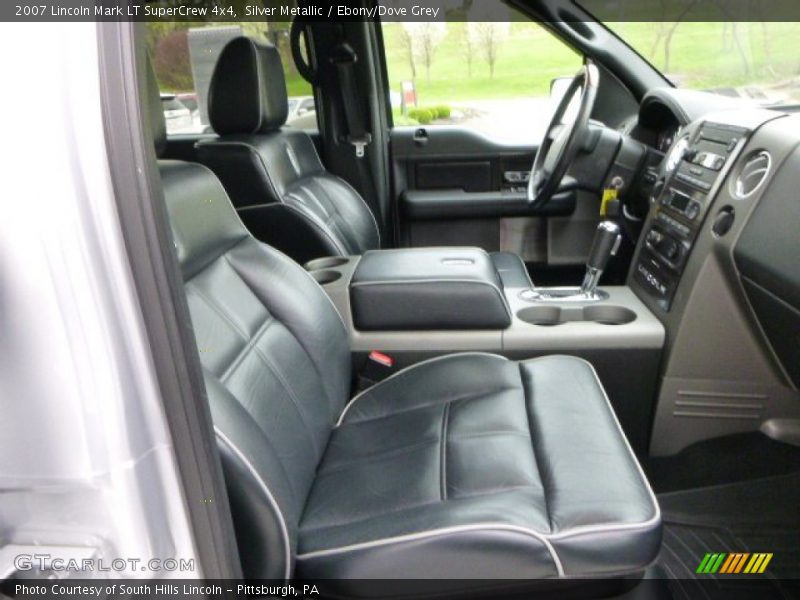 Front Seat of 2007 Mark LT SuperCrew 4x4