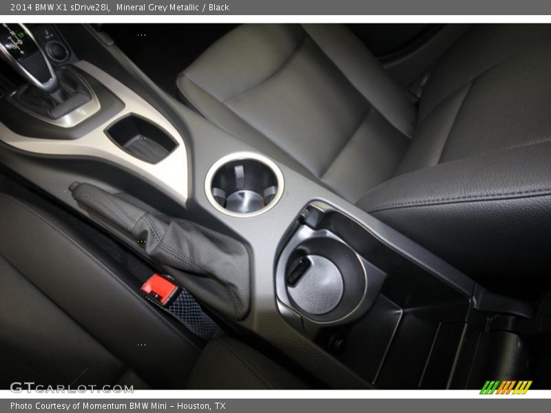 Mineral Grey Metallic / Black 2014 BMW X1 sDrive28i