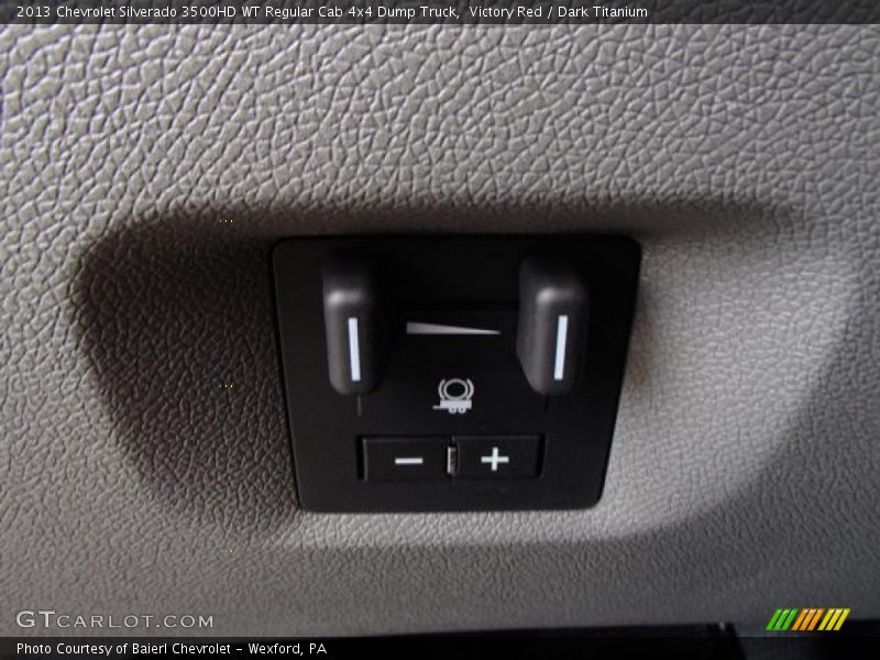 Victory Red / Dark Titanium 2013 Chevrolet Silverado 3500HD WT Regular Cab 4x4 Dump Truck