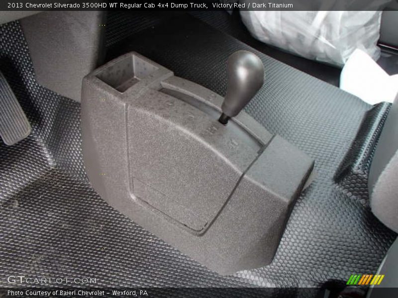 Victory Red / Dark Titanium 2013 Chevrolet Silverado 3500HD WT Regular Cab 4x4 Dump Truck