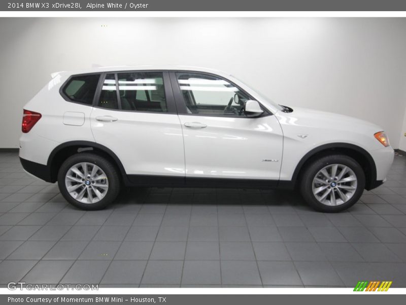  2014 X3 xDrive28i Alpine White