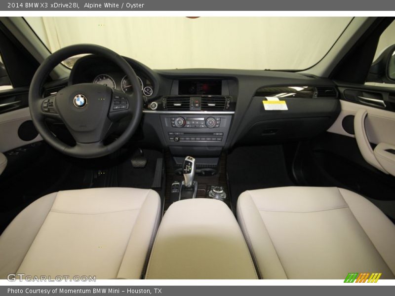 Dashboard of 2014 X3 xDrive28i