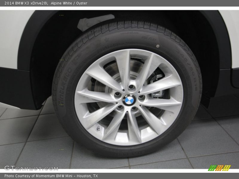 2014 X3 xDrive28i Wheel