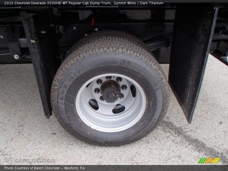  2013 Silverado 3500HD WT Regular Cab Dump Truck Wheel