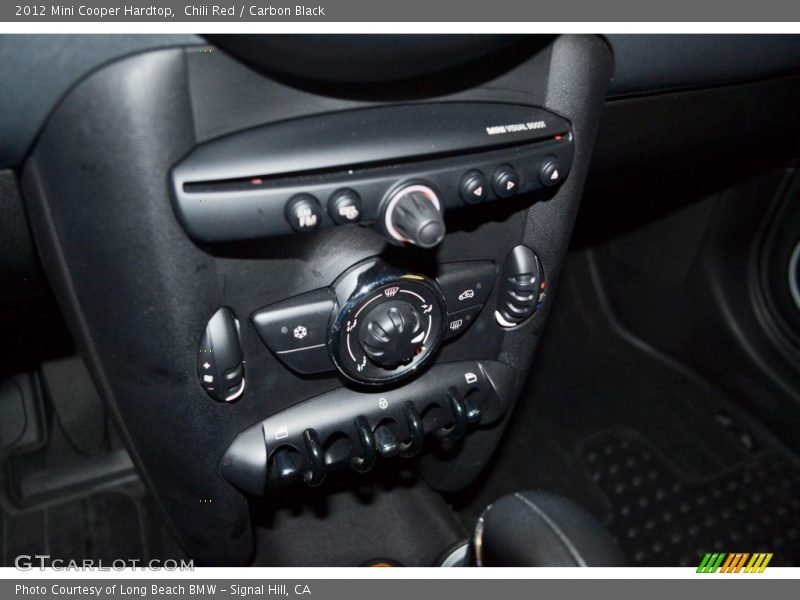 Chili Red / Carbon Black 2012 Mini Cooper Hardtop