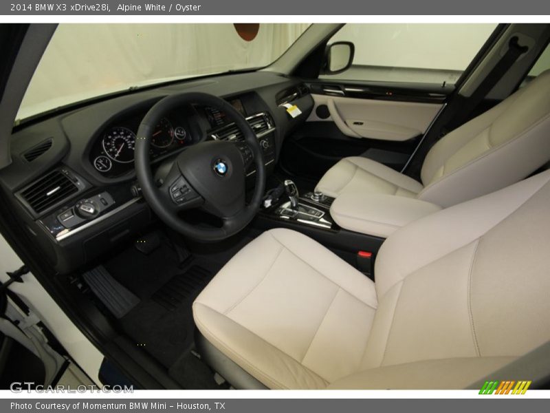 Oyster Interior - 2014 X3 xDrive28i 