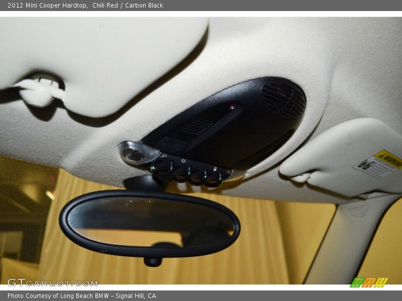 Chili Red / Carbon Black 2012 Mini Cooper Hardtop