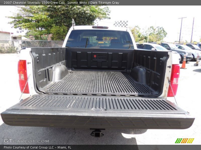 Summit White / Dark Titanium Gray 2007 Chevrolet Silverado 1500 Crew Cab