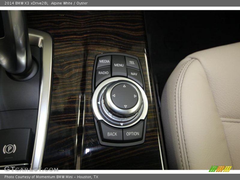 Controls of 2014 X3 xDrive28i