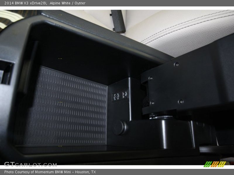 Alpine White / Oyster 2014 BMW X3 xDrive28i