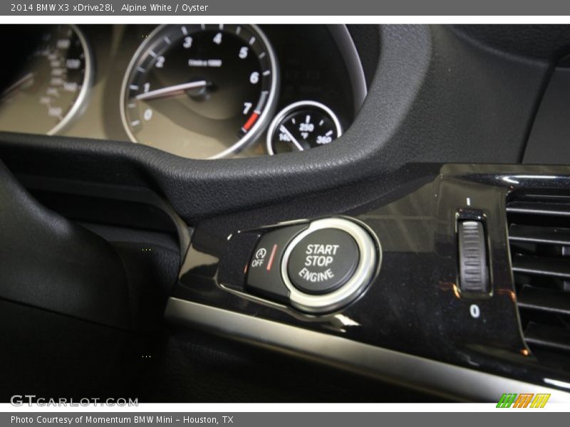 Controls of 2014 X3 xDrive28i