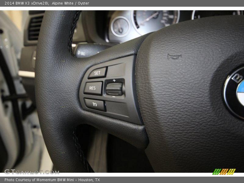 Controls of 2014 X3 xDrive28i