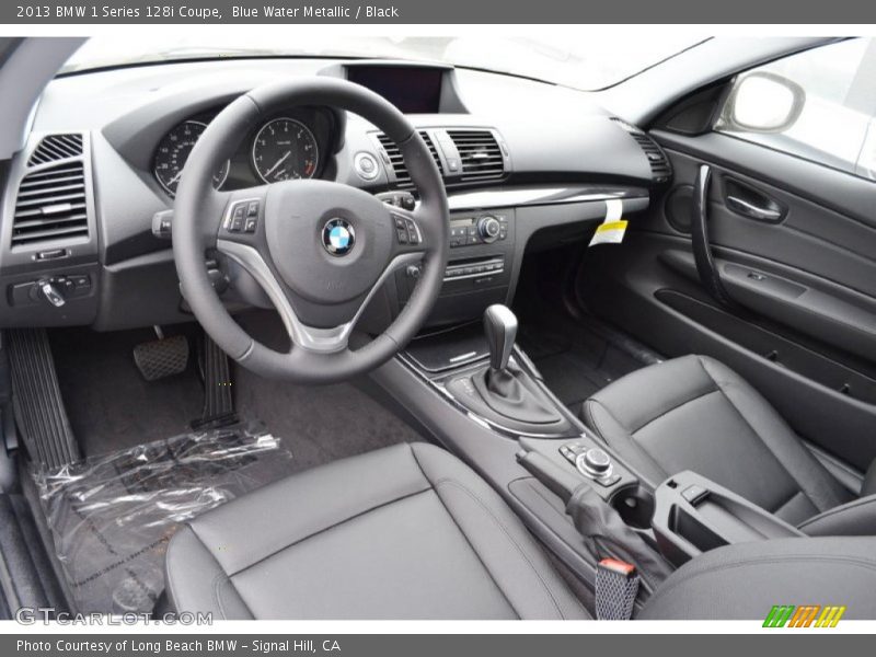 Black Interior - 2013 1 Series 128i Coupe 