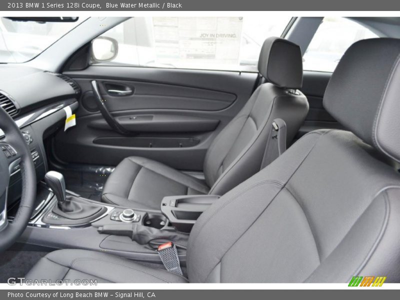  2013 1 Series 128i Coupe Black Interior