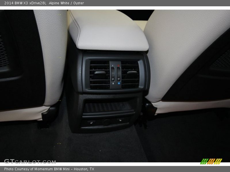 Alpine White / Oyster 2014 BMW X3 xDrive28i