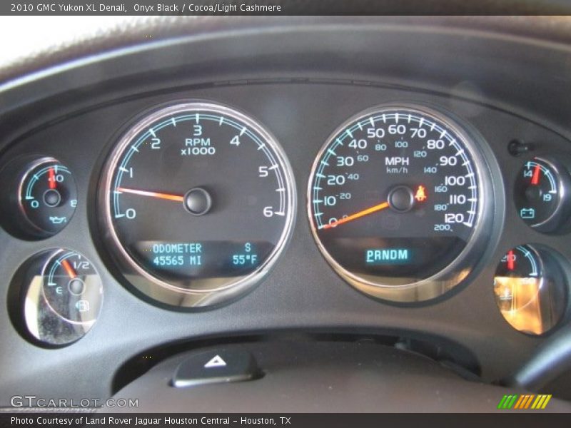 Onyx Black / Cocoa/Light Cashmere 2010 GMC Yukon XL Denali