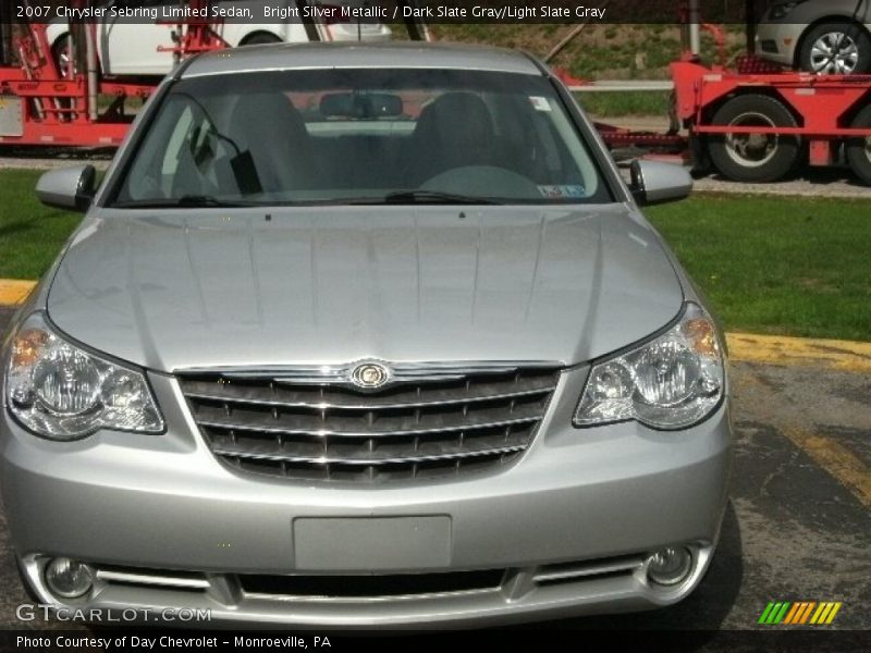 Bright Silver Metallic / Dark Slate Gray/Light Slate Gray 2007 Chrysler Sebring Limited Sedan