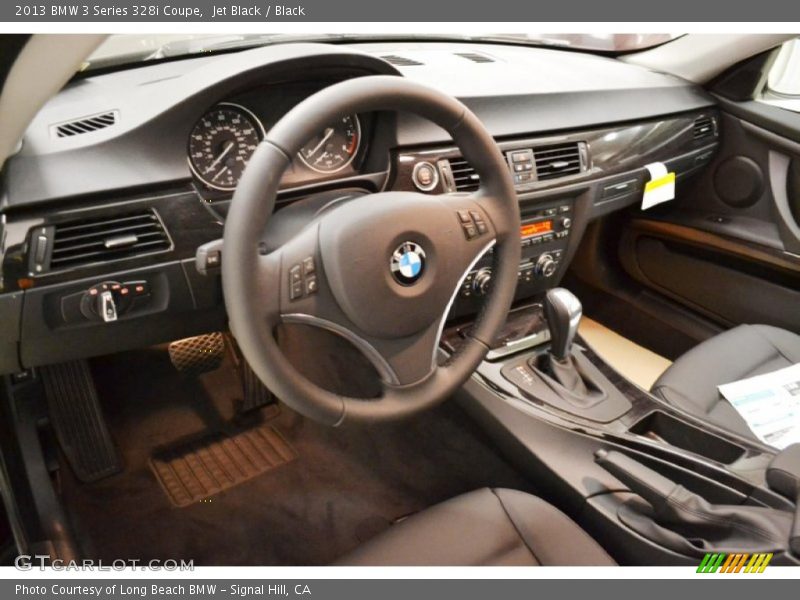 Black Interior - 2013 3 Series 328i Coupe 