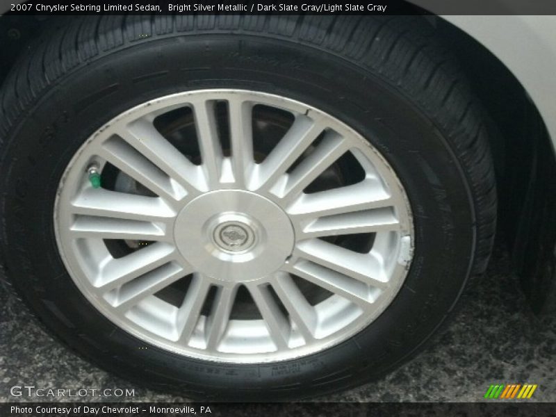 Bright Silver Metallic / Dark Slate Gray/Light Slate Gray 2007 Chrysler Sebring Limited Sedan