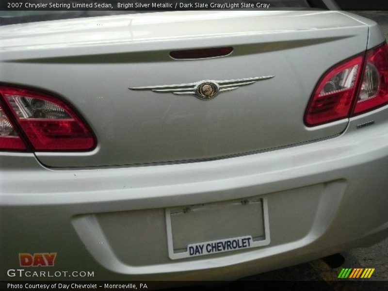 Bright Silver Metallic / Dark Slate Gray/Light Slate Gray 2007 Chrysler Sebring Limited Sedan