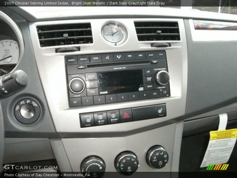 Bright Silver Metallic / Dark Slate Gray/Light Slate Gray 2007 Chrysler Sebring Limited Sedan