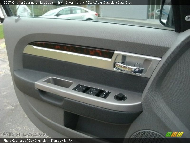 Bright Silver Metallic / Dark Slate Gray/Light Slate Gray 2007 Chrysler Sebring Limited Sedan