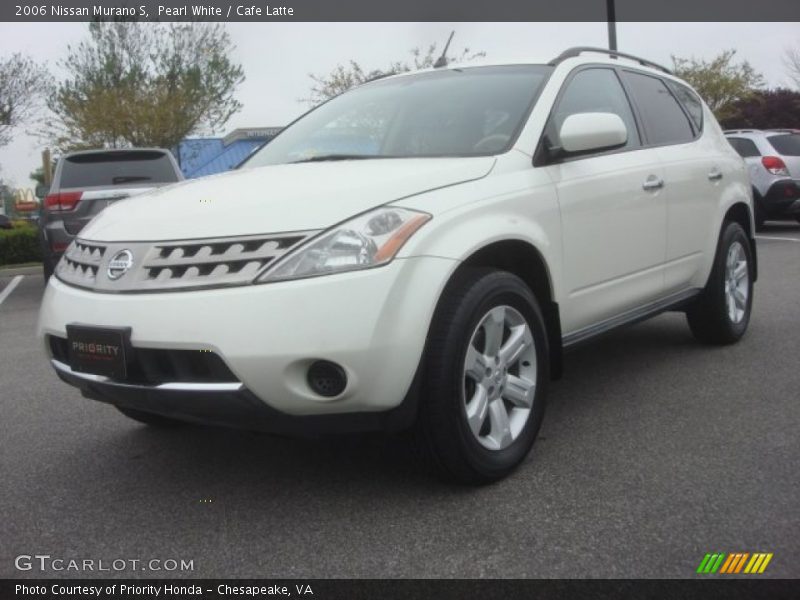 Pearl White / Cafe Latte 2006 Nissan Murano S