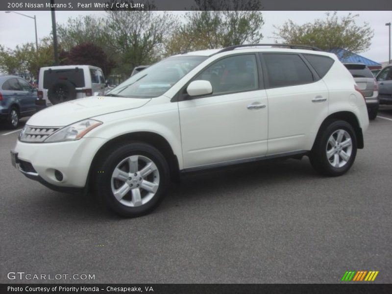 Pearl White / Cafe Latte 2006 Nissan Murano S