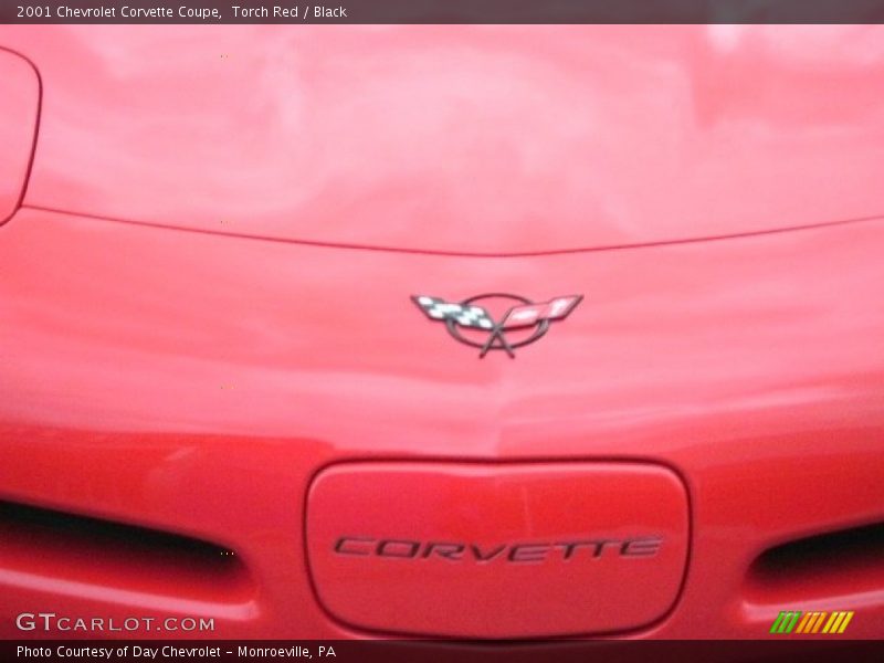 Torch Red / Black 2001 Chevrolet Corvette Coupe