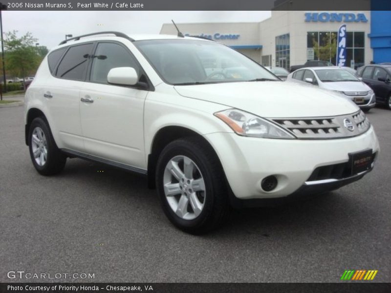 Pearl White / Cafe Latte 2006 Nissan Murano S
