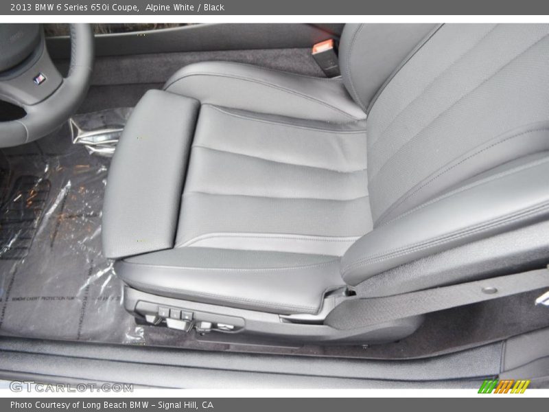 Alpine White / Black 2013 BMW 6 Series 650i Coupe