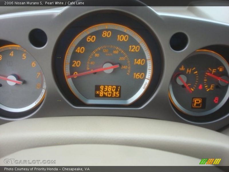 Pearl White / Cafe Latte 2006 Nissan Murano S