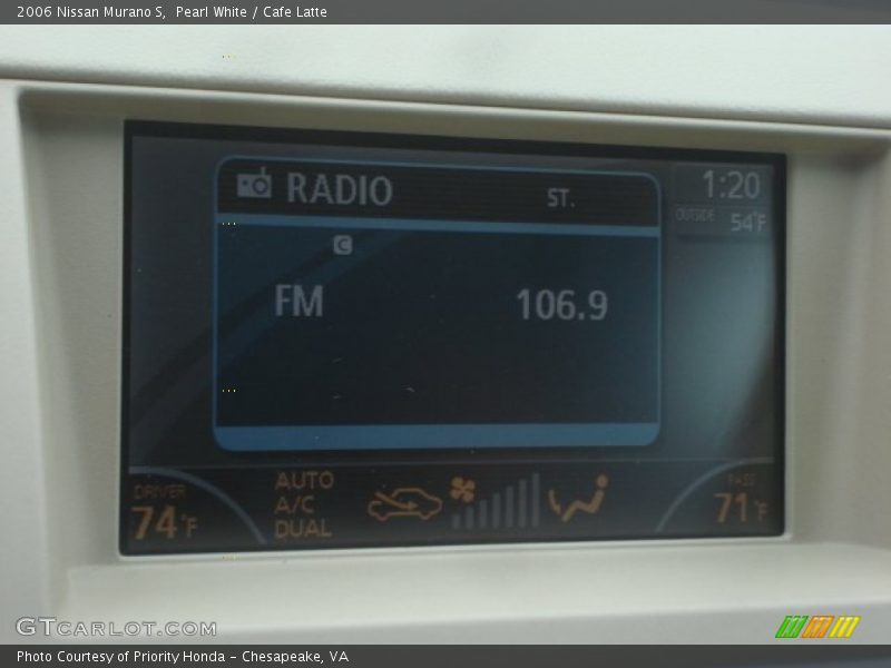 Pearl White / Cafe Latte 2006 Nissan Murano S