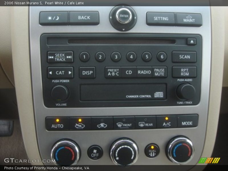 Pearl White / Cafe Latte 2006 Nissan Murano S