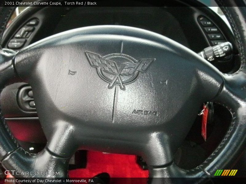 Torch Red / Black 2001 Chevrolet Corvette Coupe
