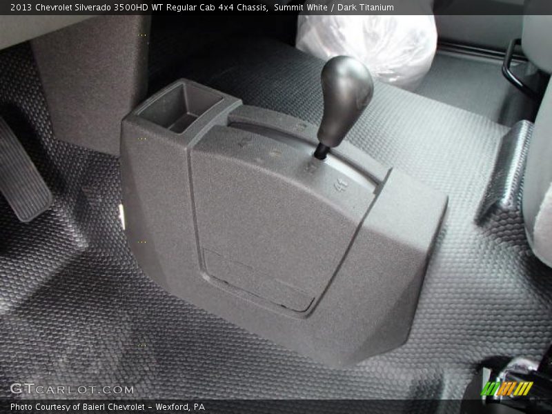 Summit White / Dark Titanium 2013 Chevrolet Silverado 3500HD WT Regular Cab 4x4 Chassis