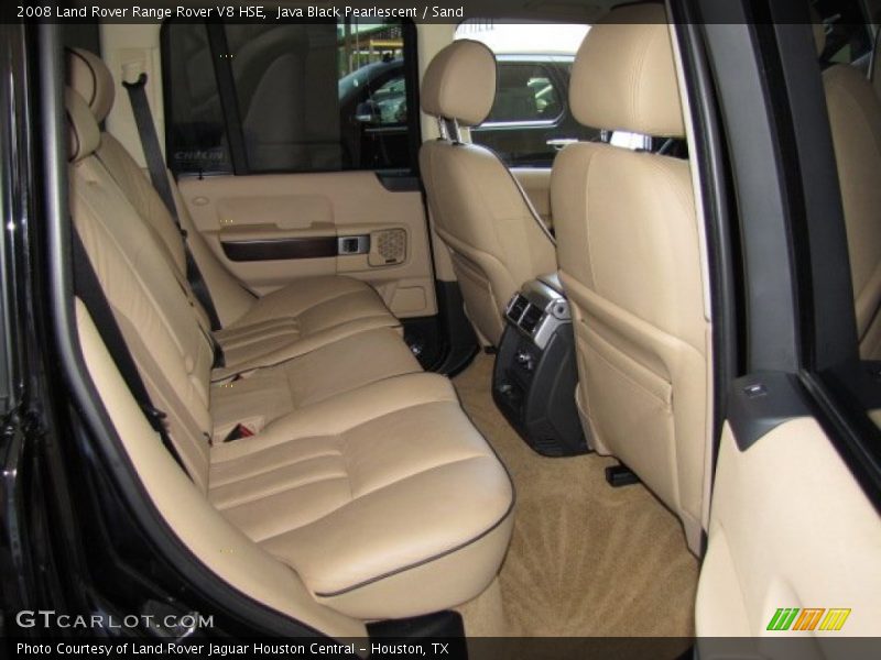Java Black Pearlescent / Sand 2008 Land Rover Range Rover V8 HSE