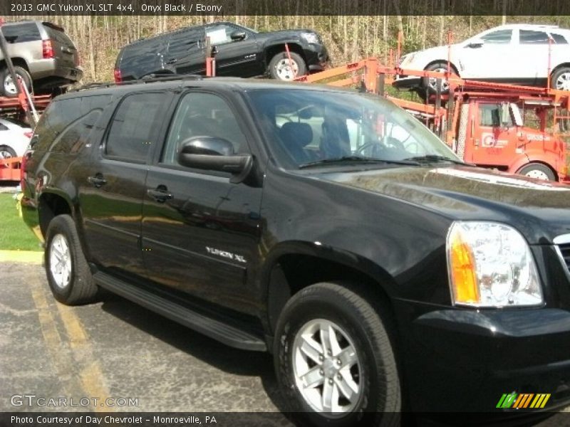 Onyx Black / Ebony 2013 GMC Yukon XL SLT 4x4
